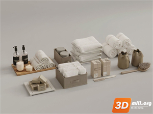 Bathroom accessories Skp Files